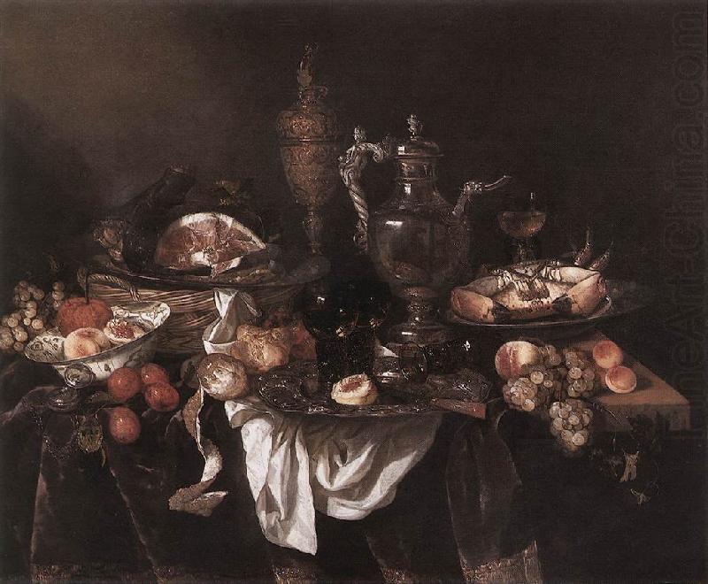 BEYEREN, Abraham van Banquet Still-Life gf china oil painting image